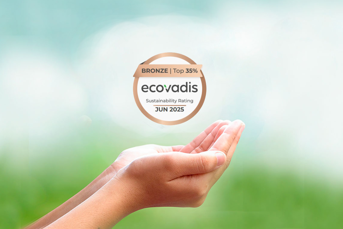 Tapojärvelle pronssia Ecovadis-arvioinnissa